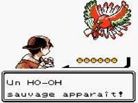 une photo d'Ã©cran de Pokemon Or sur Nintendo Game Boy Color